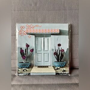 Special Moments Gray and Blue Doorway Wall Art Hanging Mexican Decor